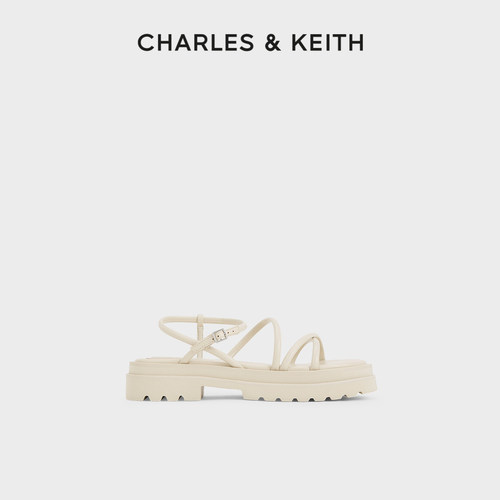 CHARLES&KEITH厚底罗马凉鞋