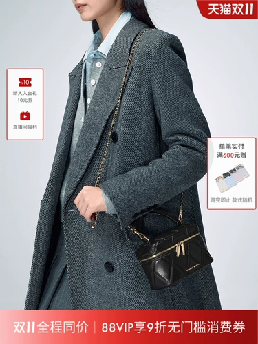 Charles&keith, портативная цепь, сумка для телефона, сумка через плечо, осенняя, на цепочке