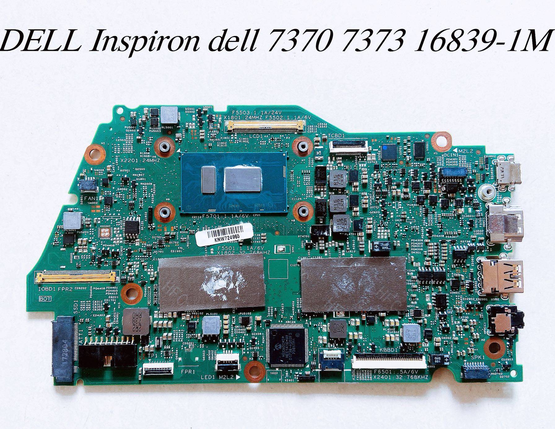戴尔 inspiron dell 7370 7373主板 16839-1m 2cvr0 00nvf7 主板