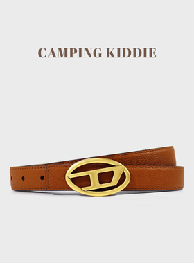 CAMPINGKIDDIE头层牛皮皮带