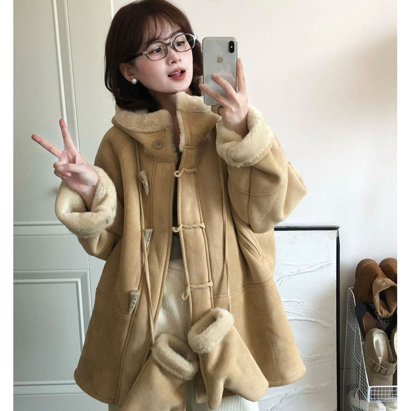 毛毛外套女2025新款复古宽松皮草