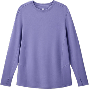 蕉下长袖T恤女修身宽松早秋单穿上衣黑白色打底衫内搭25新款显瘦