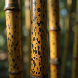 黄斑竹苗庭院竹子绿植物食用观赏庭院室外家养篱笆围栏围墙湘妃竹