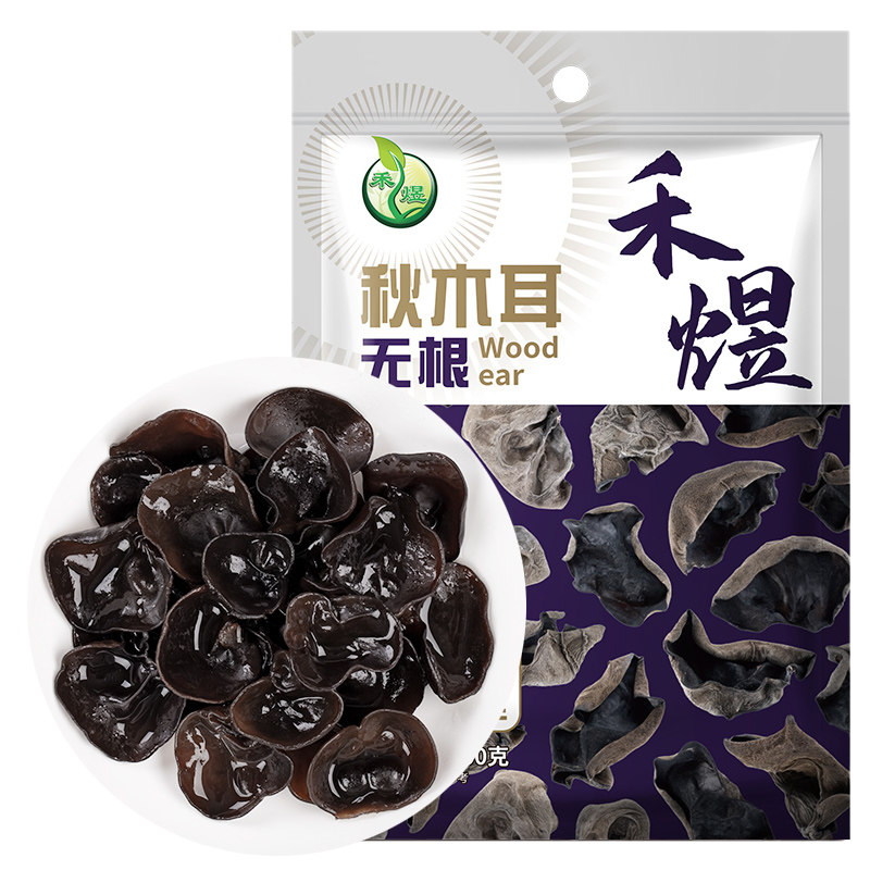 禾煜东北无根秋木耳黑木耳150g