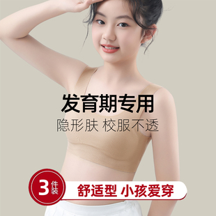 十二岁女孩子穿的发育期内衣15岁十六初中生固定杯十五少女生学生