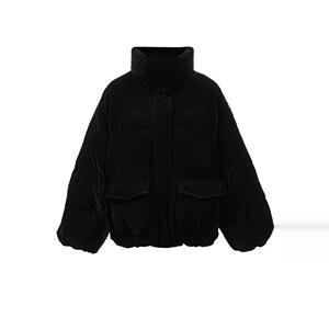 2024新款秋冬新款休闲纯色立领羽绒服A324423001/F323423026