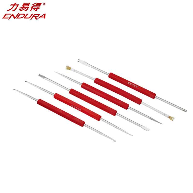 ENDURA/力易得六件套助焊工具E9753清洁套装刷子叉子锥子刮刀钩子|msdalam kategori perkakasan/alat, Alat-alat tangan, Alat elektronik dan elektrik, kimpalan elektronik set alat - dari Buy2taobao.com untuk memberikan perkhidmatan ejen Taobao profesional membeli