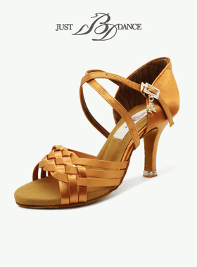 贝蒂拉丁舞鞋正品BDdance女士拉丁舞鞋专业室内国标舞蹈鞋B2360-1