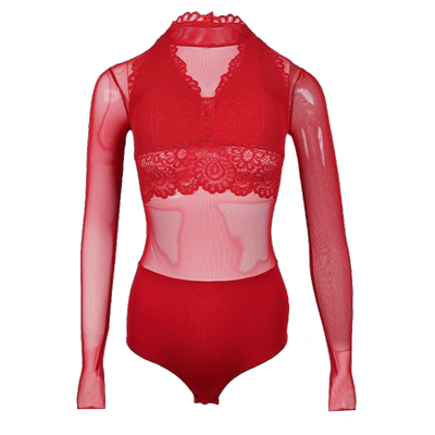 yes拉丁舞网纱体服内衣两件套