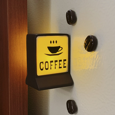 满满氛围感咖啡灯冰箱贴磁吸