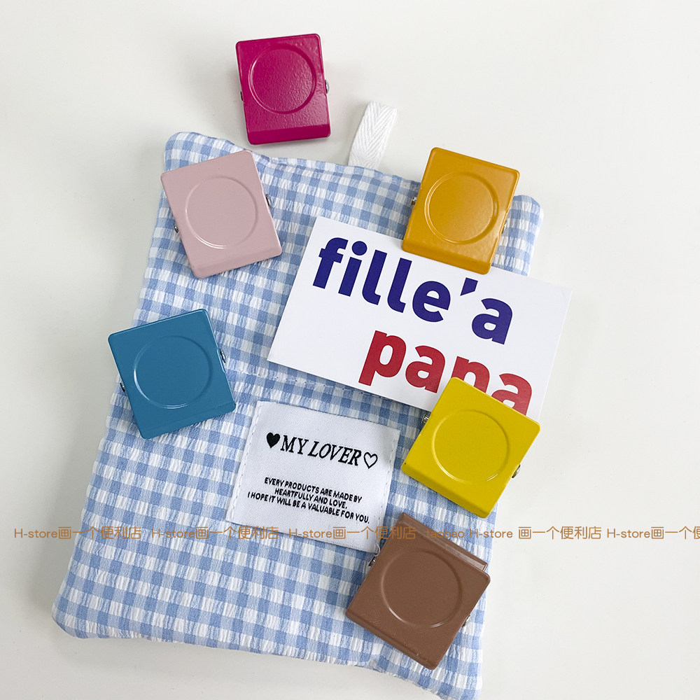 H-store 彩色磁吸铁夹子冰箱贴手账夹子文件夹子洞洞板留言板,文具电教/文化用品/商务用品,票夹/长尾夹,淘宝优惠券,粉丝福利购,淘宝优惠卷