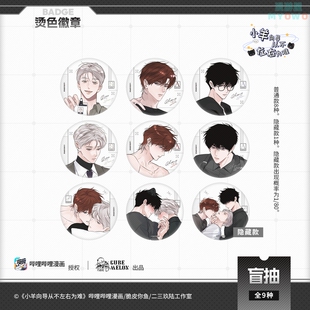 【正版】 小羊向导从不左右为难 系列周边 徽章盲盒照片cf