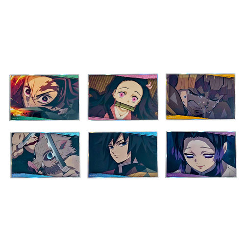 鬼灭之刃场景胶片PET色纸宅电舍