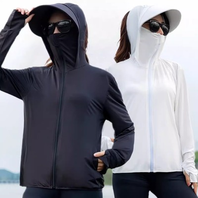 夏季冰丝防晒衣男女户外