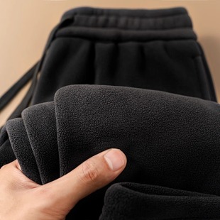 束口卫裤 子女大码 加厚抓绒裤 冬季 特价 休闲运动裤 清仓双面摇粒绒裤