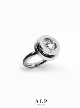 官方ALP JEWELRY镜心系列独立设计师个性独特轻奢时尚冷淡风戒指