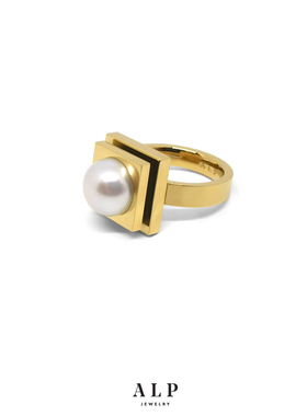 官方ALP JEWELRY正好系列复古优雅珍珠戒指大女主轻奢小众设计