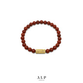 官方ALP JEWELRY息绪系列新中式 天然6mm南红玛瑙手串本命年手链