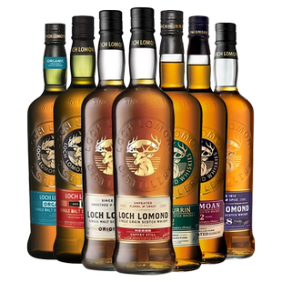 罗曼湖苏格兰单一谷物麦芽12/14/17/21年泥煤味威士忌进口洋酒