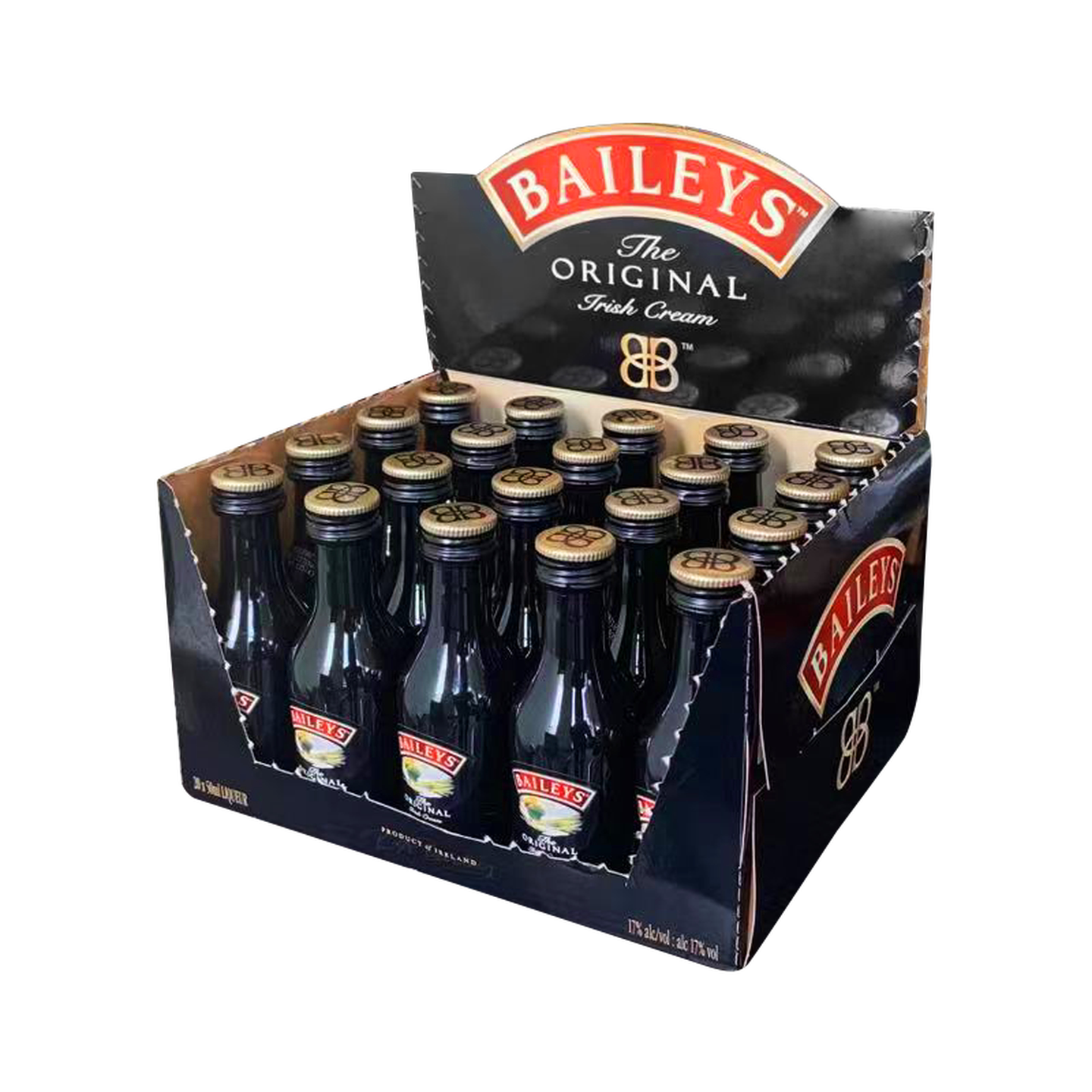 百利甜奶油利口酒50ml爱尔兰进口女生洋酒百丽百利甜酒小瓶酒版