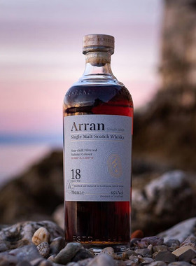 Arran 艾伦18年单一麦芽威士忌苏格兰原装进口洋酒行货700ml新版