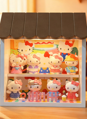 kt猫hellokitty公仔玩偶盲盒小夜灯送女朋友女生生日礼物系列实用