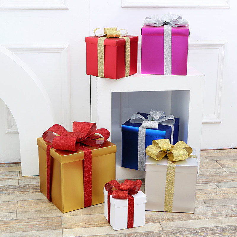 新年春节圣诞节橱窗场景布置摆件美陈礼盒礼物礼盒商场酒店装饰品在类目 节庆用品/礼品, 圣诞用品/礼品/装饰品, 圣诞装饰品中 - 来自Buy2taobao.com提供专业的淘宝代购服务