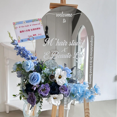 氛围感拍照打卡迎宾镜
