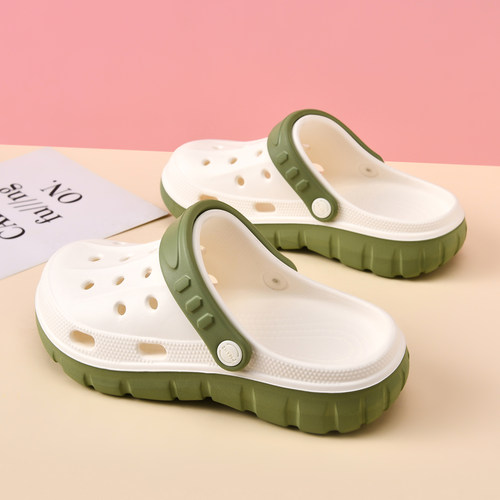 洞洞鞋女夏季新款外穿厚底