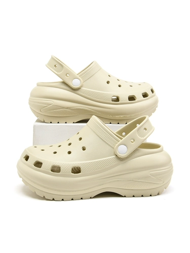 Летняя обувь, нескользящие высокие сандалии на платформе, пляжные слайдеры, тапочки