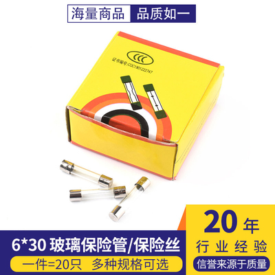 6*30玻璃保险管/保险丝
