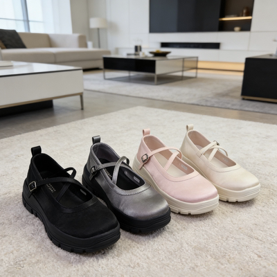 春夏法式香风厚底增高玛丽珍