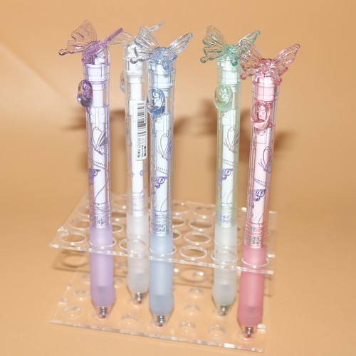 爱好蝶舞按动中性笔GP4240蝴蝶笔