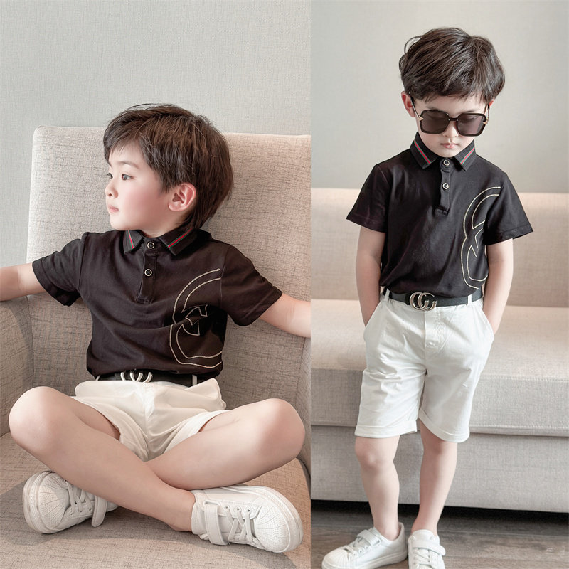 男童短袖T恤夏新款宝宝儿童polo衫金刺绣中大童休闲尖领上衣童装,童装/婴儿装/亲子装,儿童POLO衫,淘宝优惠券,粉丝福利购,淘宝优惠卷