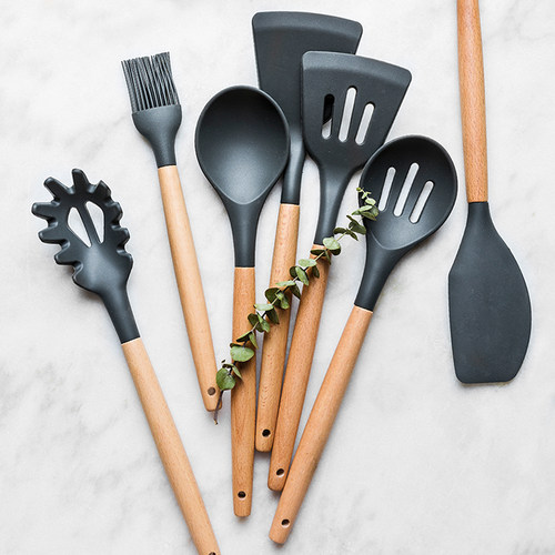 厨房烹饪用具硅胶锅铲不粘锅铲子