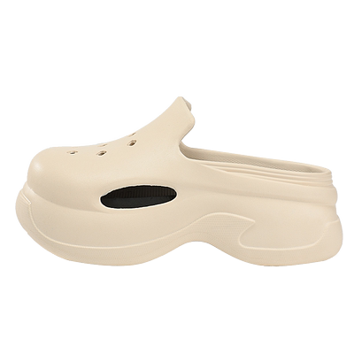 拖鞋女厚底增高洞洞鞋夏季外穿2025新款包头防滑女士踩屎感凉拖鞋