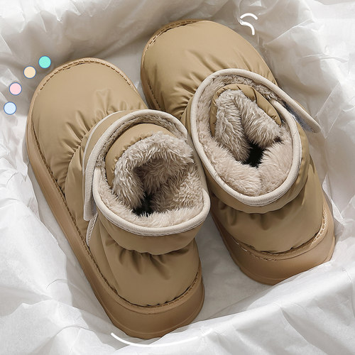 高帮外穿羽绒棉鞋女士冬2025新款