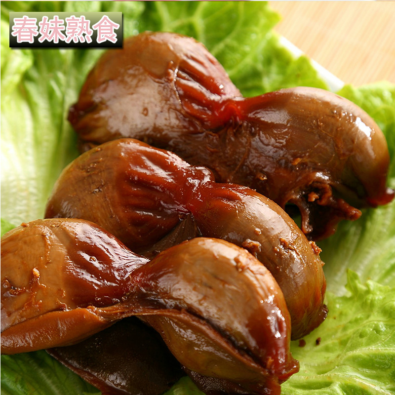 鸭胗鸭盹卤味五香休闲食品250G真空包装发货当日现卤开袋即食