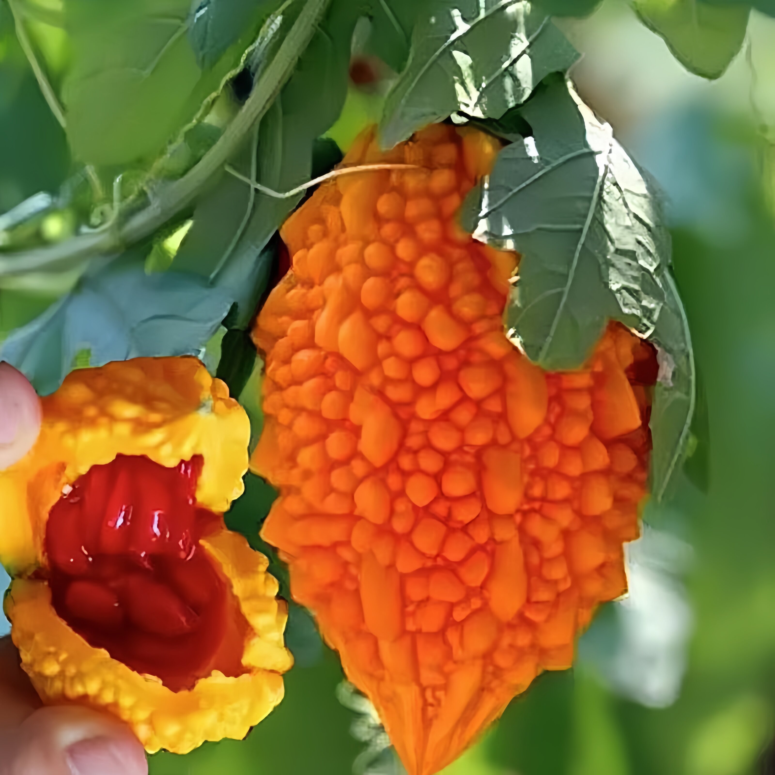 金铃子赖葡萄金癞瓜种子种苗四季金玲子秧苦瓜幼苗蔬菜带土癞秧苗