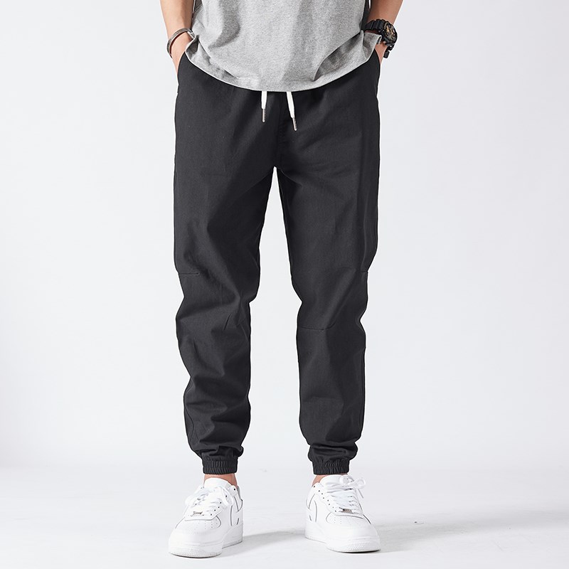 Ankle banded pants Autumn man leisure time Haren pants Autumn and winter motion spring and autumn Easy Overalls Trend trousersin the Men's clothing, Casual pants  category - from Buy2taobao.com to provide professional Taobao agent buy service