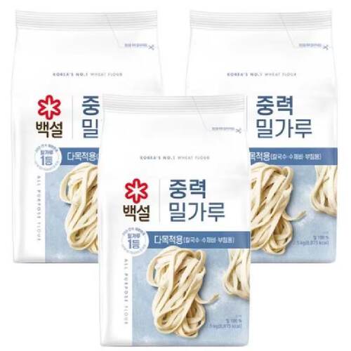 韩国进口中筋面粉大包装