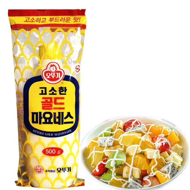 进口不倒翁沙拉酱500g水果蔬菜汉堡手抓饼蘸酱烤肉拌饭寿司沙拉酱