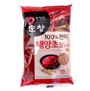 包邮韩国辣椒酱 清净园辣酱 炒年糕辣酱 拌饭酱 甜辣酱500克 袋装