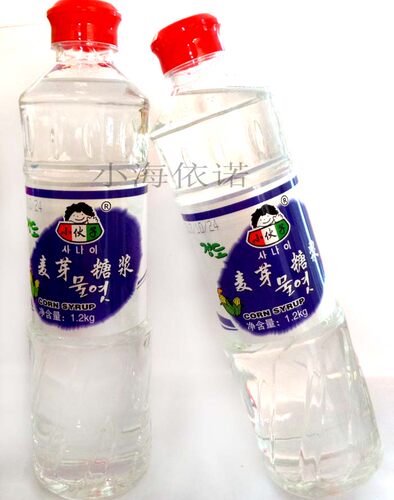 小伙子韩国泡菜麦芽糖稀2瓶包邮