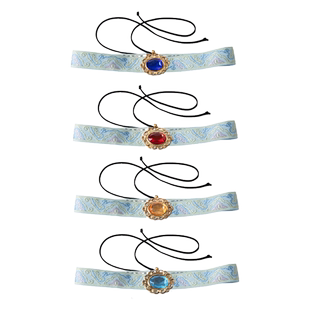 小男孩古风汉服发带抹额头饰儿童额头绑带中国风额饰男童古装配饰