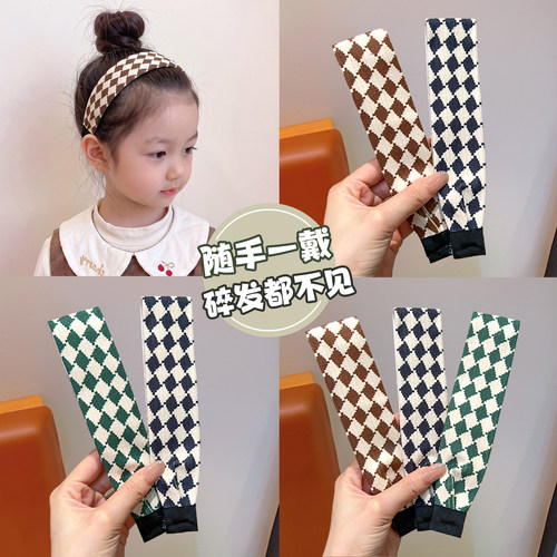 摩芽小女孩压发卡洗脸防滑发饰