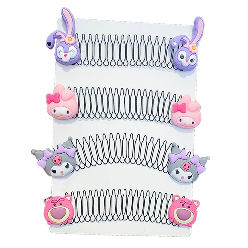 Детская расческа для сломанных волос, артефакт, невидимый затылок, сортировка сломанных заколок для волос, маленькая девочка, милая танцующая шпилька, расческа