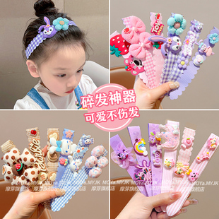 儿童刘海贴碎发神器小女孩发箍宝宝魔术贴头发贴发卡头饰女童发饰