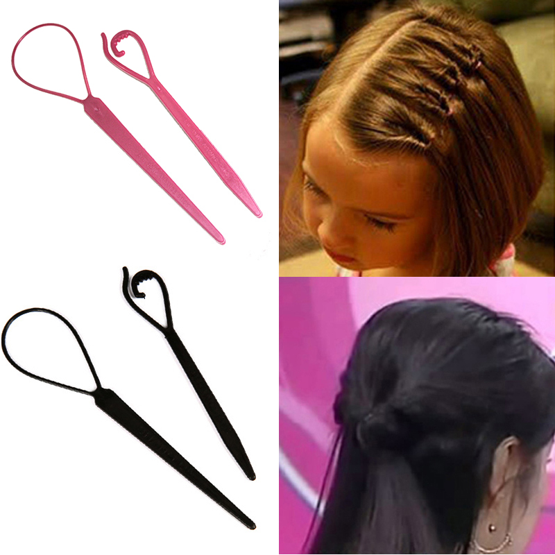 儿童女宝宝丸子头拉发针神器