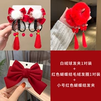 Заколка для волос с бантиком, комплект